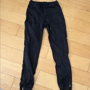 American eagle Black Jogger Pants